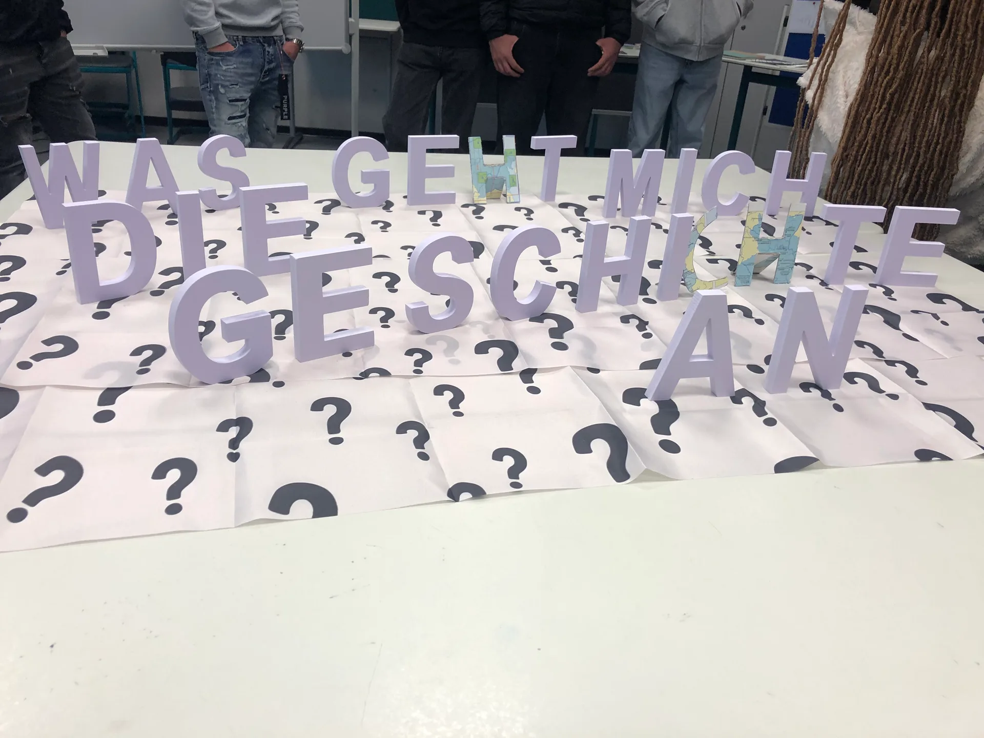 Motto: Was geht mich geschichte an?